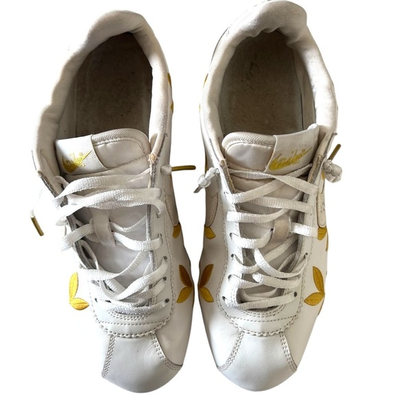 Nike Classic Cortez White/White-Metallic Gold (WS) (AR5393 100) Women's Size 9 - Picture 4 of 7